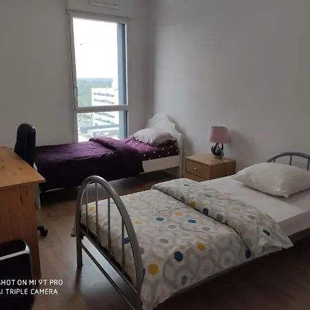 Appart T3 Pres Gare Sud Apartment Nantes